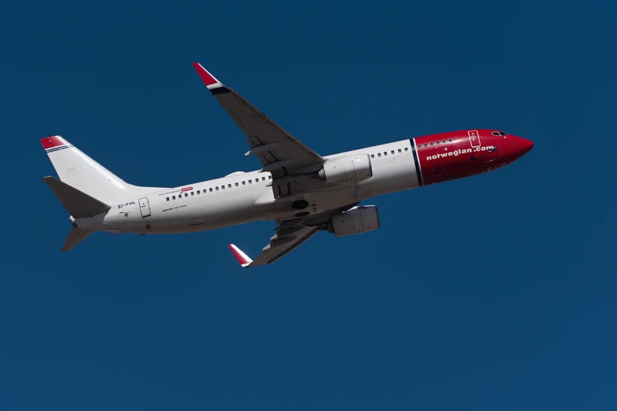 Norsk fly fra Norwegian