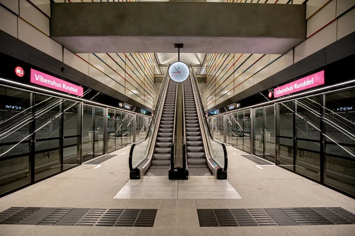 Metrostation, Vibenshus Runddel