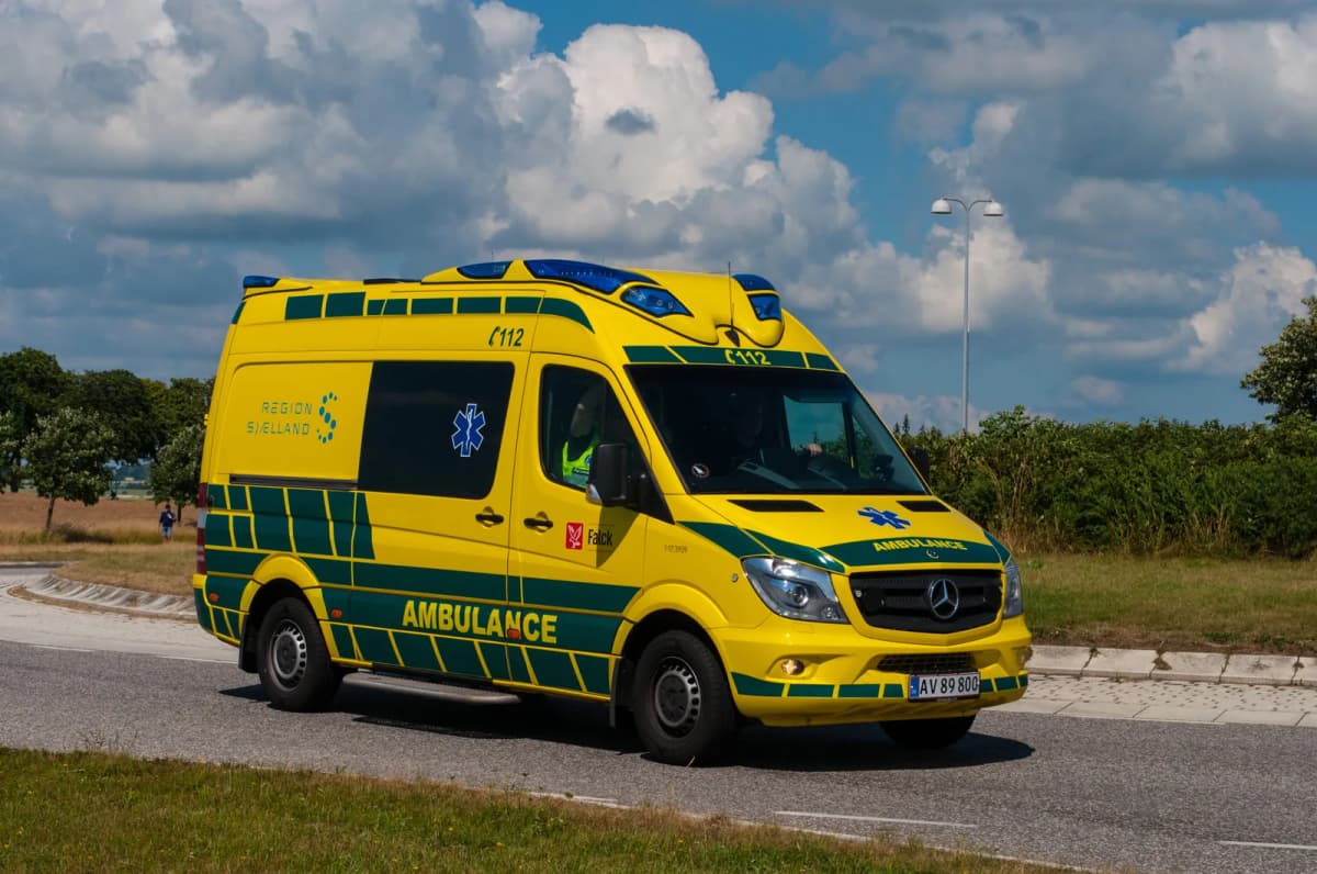Ambulance fra Region Sjælland