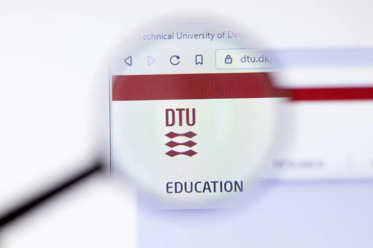 DTU's hjemmeside