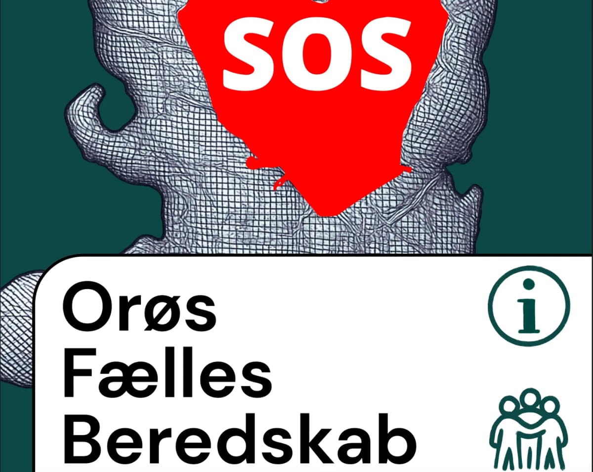 Folder fra Orøs Frivillige Beredskab