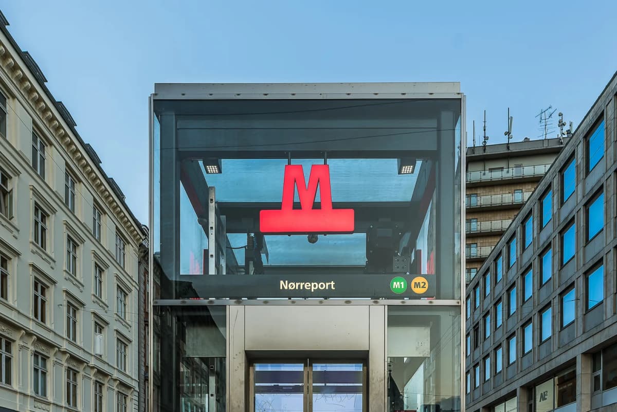Metrostation Nørreport København