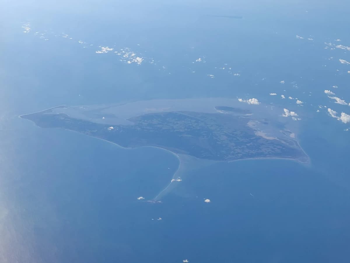 Luftfoto af Læsø